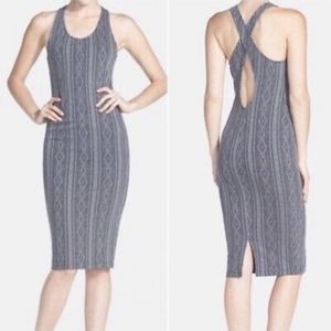 ASTR Fitted Knit Dress